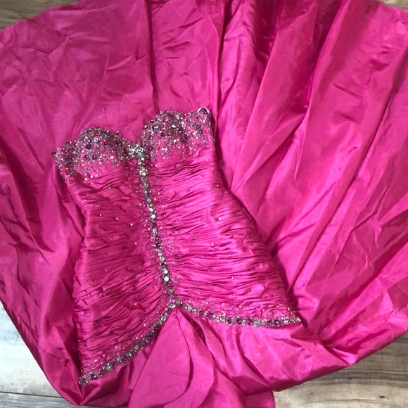 Tiffany Designs Dresses & Skirts - Tiffany designs sz 4 fit and flare strapless prom